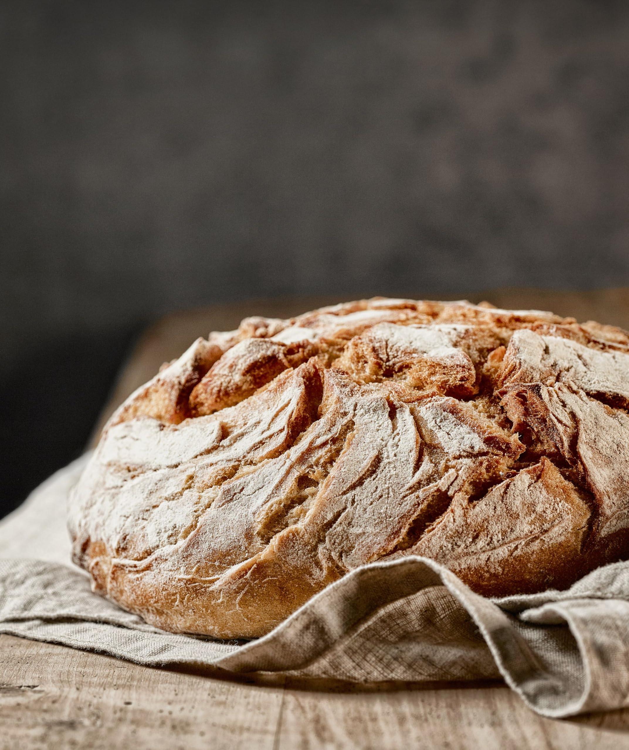 Palouse Brand Certified Glyphosate Residue Free Hard White Whole Wheat Flour | 3 LBS | Bread Flour | Non-GMO | 100% Non-Irradiated | Kosher | USA Grown | Field Traced | Resealable Bag