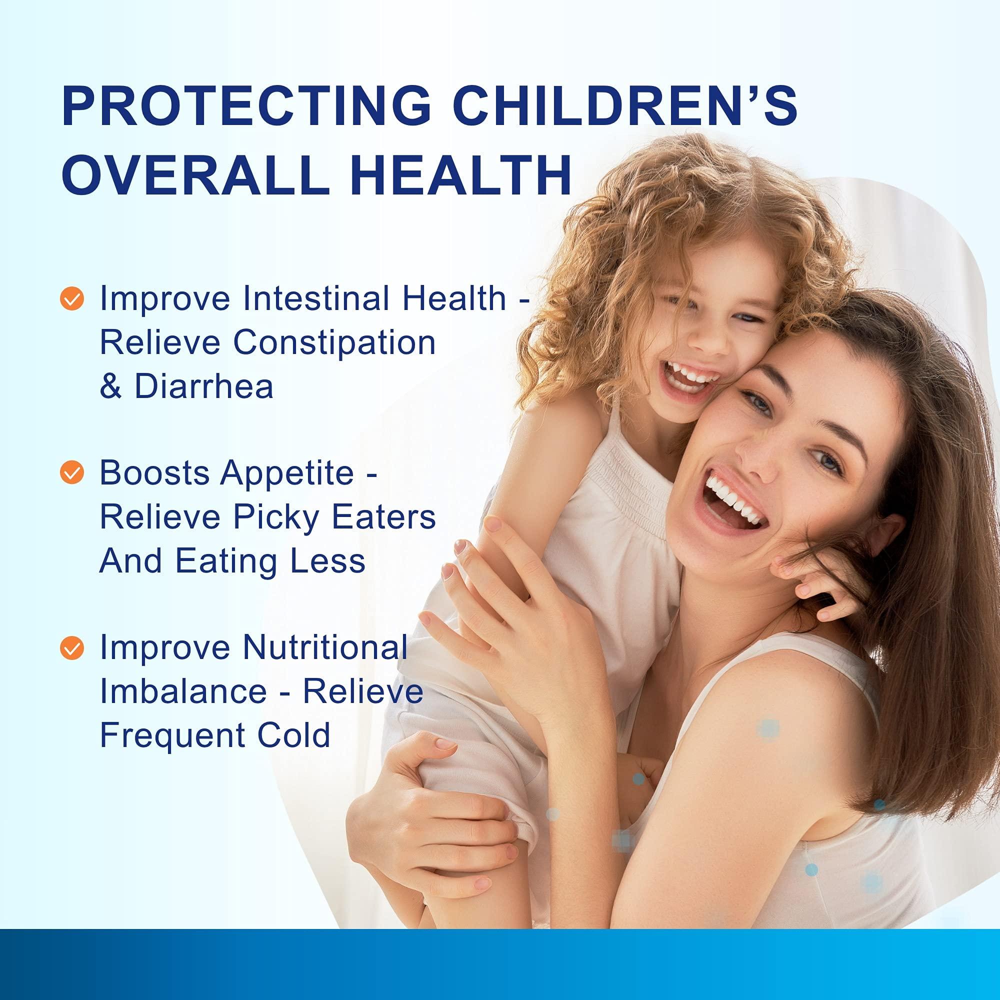 Life-Space Life-Space 60 Grams, for Children 3-12 Years,10 Billion CFU & Multi Strain, Improve Appetite for Relieve Picky, Boost Digestive Health & Immune, No Refrigeration, Probiotic Powder for Children