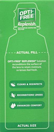 Opti-Free Opti-Free replenish solution for contact lenses 4 Fl oz