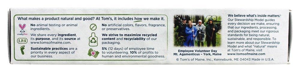 Tom's of Maine Tom's of Maine Natural Wicked Fresh Fluoride Toothpaste Cool Peppermint 4.70 oz
