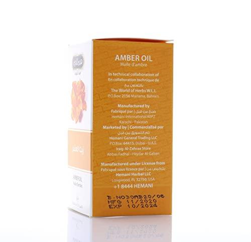 Hemani HEMANI Amber Oil 30mL (1 FL OZ) - Edible Oil