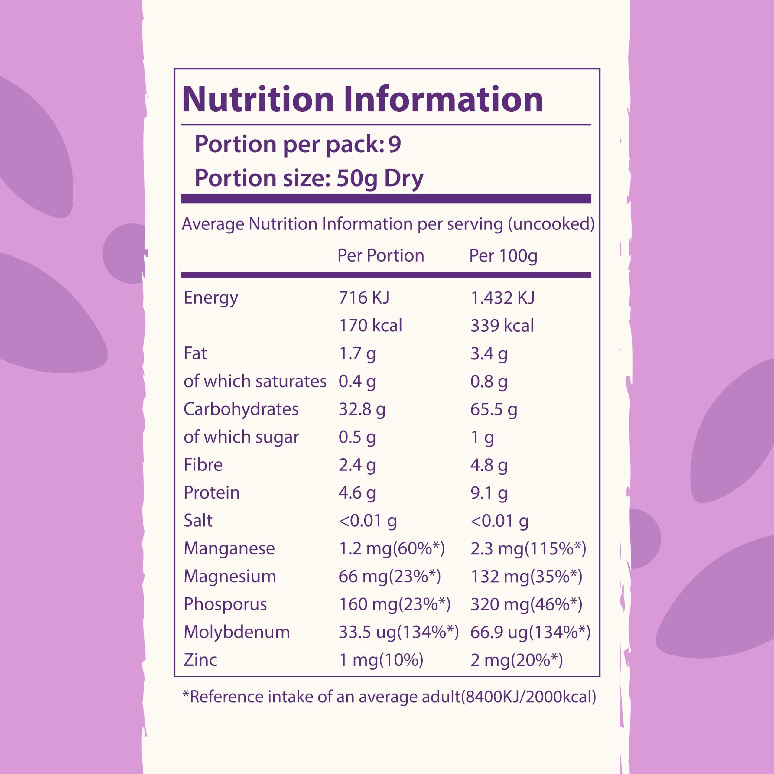 Jasberry Jasberry - Organic Superfood Rice, Soft & Aromatic Whole Grain Purple Rice, High in Antioxidants, Non-GMO, Gluten-free, Easy to cook, Versatile USDA Certified Organic, Vegan (15 Oz Resealable Zip Bag)