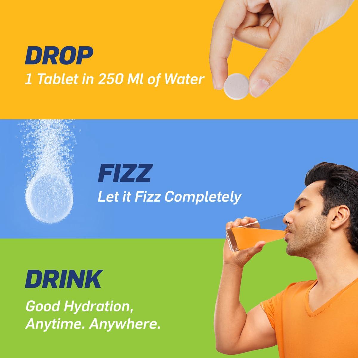 FAST&UP Fast&Up Reload - Electrolyte Energy Drink - Sports Nutrition Electrolyte Drink - Effervescent Tablets for Running & Cycling- 20 effervescent Tablets - Lime and Lemon Flavour