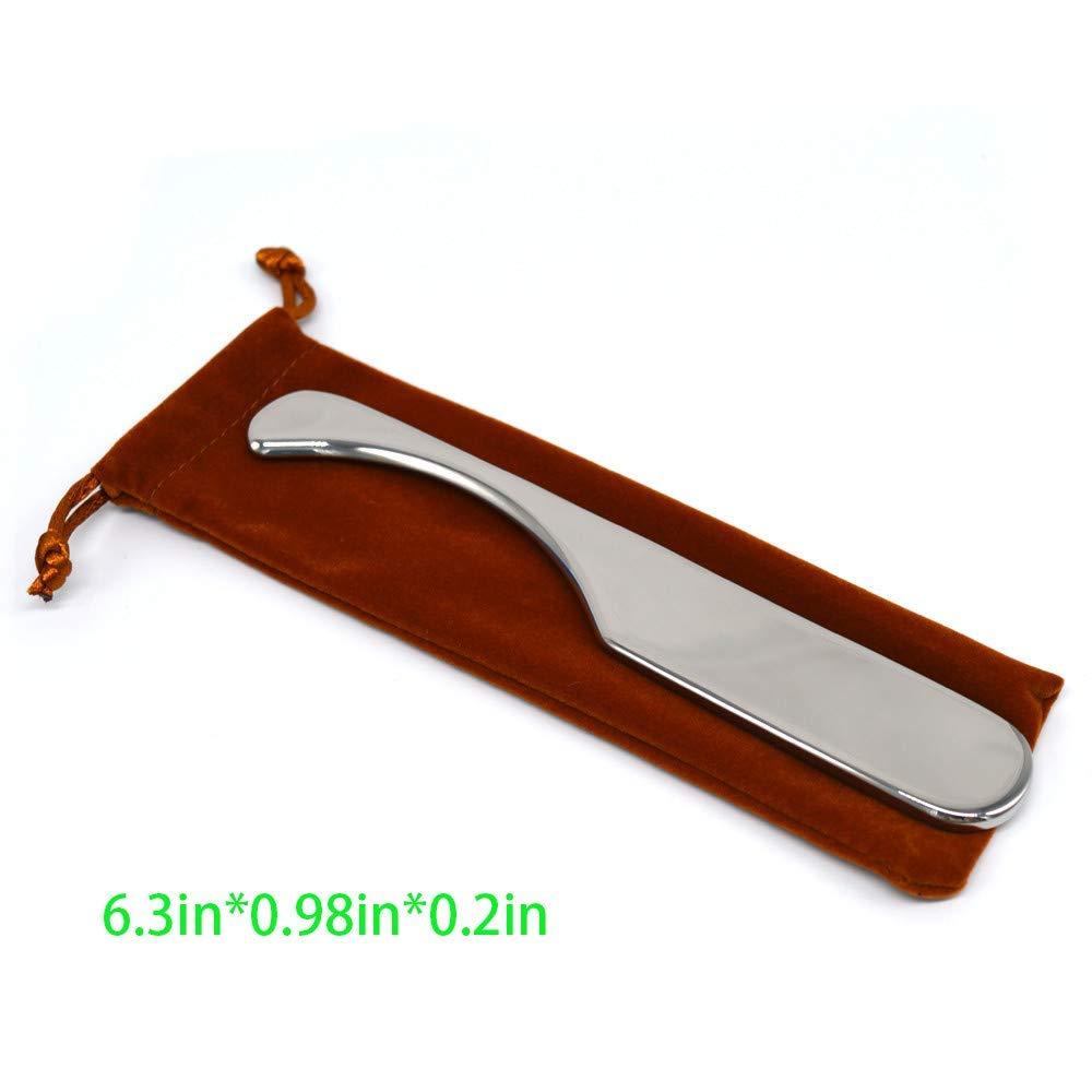 RODEREK RODEREK Stainless Steel IASTM Physical Therapy Tool, Gua Sha Guasha Scraping Massage Tool for Body, Body Scraper, IASTM Physical Therapy Tool,Soft Tissue Mobilization Tools for Myofascial Release