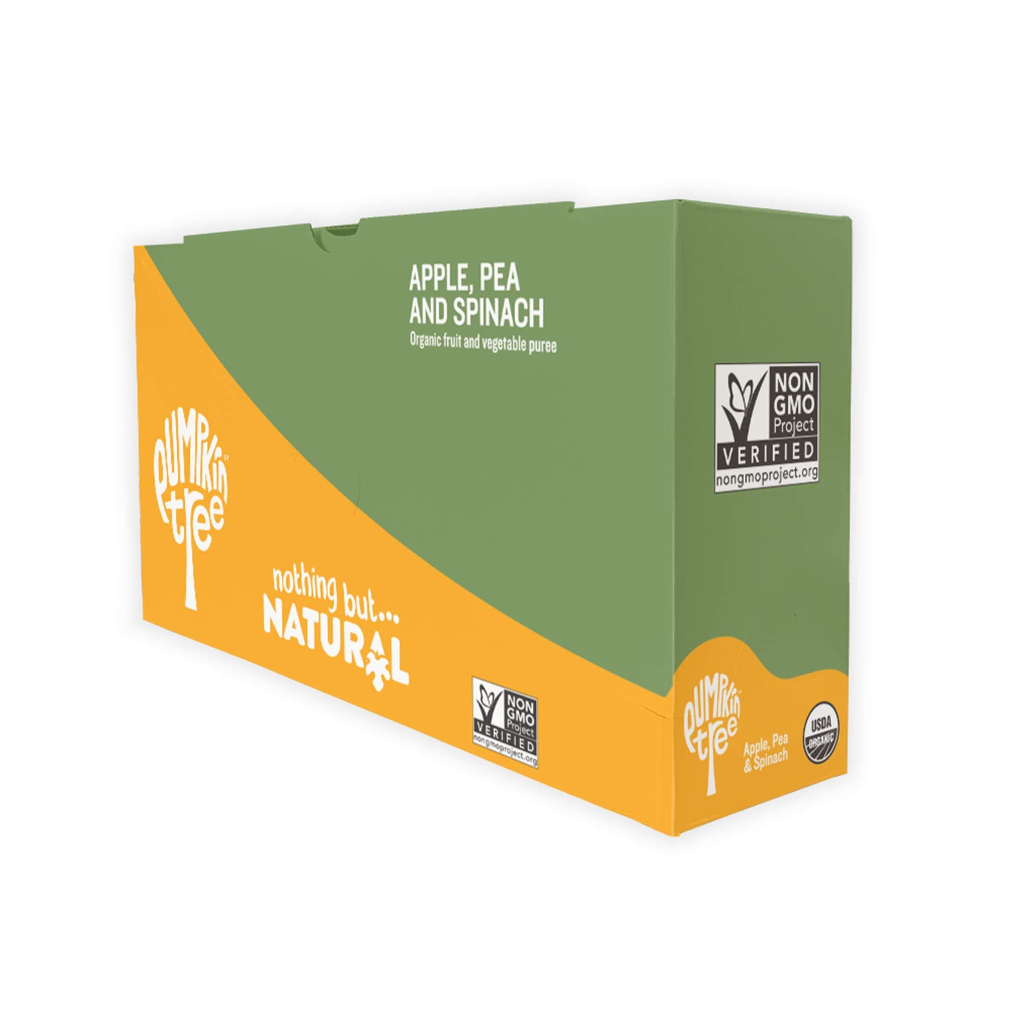 Pumpkin Tree Pumpkin Tree Peter Rabbit Organics, Pea, Spinach and Apple Puree, 4.4-Ounce Pouches (Pack of 10)