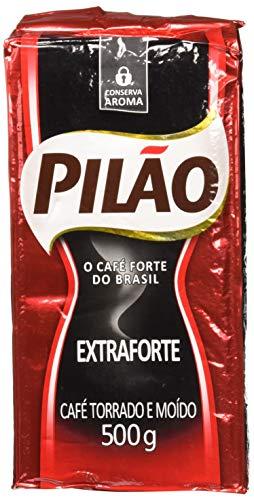 BRCOFFEE Café Pilão Extraforte (Extra Strength Coffee) 500 Grams