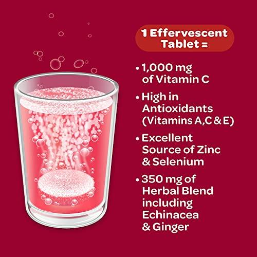 Airborne Airborne Very Berry Effervescent Tablets, 10 count - 1000mg of Vitamin C - Immune Support Supplement