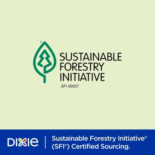 Dixie Dixie Ultra, Large Paper Plates, 10 Inch, 100 Count, 3X Stronger*, Heavy Duty, Microwave-Safe, Soak-Proof, Cut Resistant, Disposable Plates For Heavy, Messy Meals