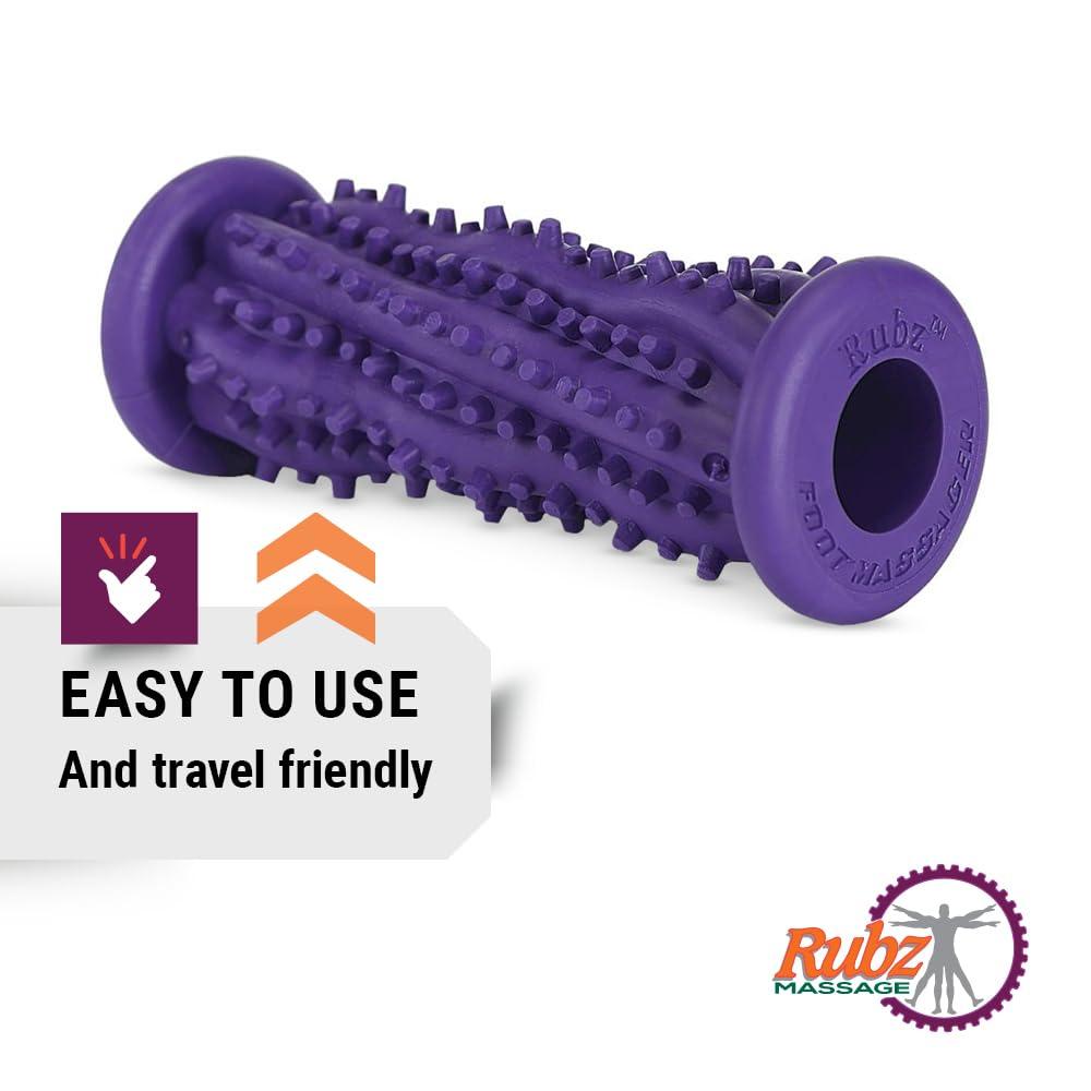 Due North Due North Foot Rubz Foot Massage Roller, 0.4 Pound, Multi Colored (DNFM1)