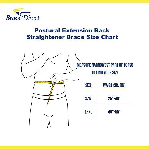 Cybertech Medical Postural Extension Back Straightener Brace - Rigid Posture Corrector Vest for Kyphosis Hunch Relief, Mild Scoliosis Support, and Hunchback or Lordosis Spine Treatment