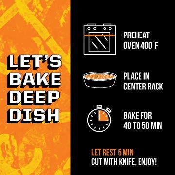 GINO'S EAST OF CHICAGO THE ORIGINAL The Original Gino's East of Chicago Deep Dish Pizza 7 Pack (Cheese)