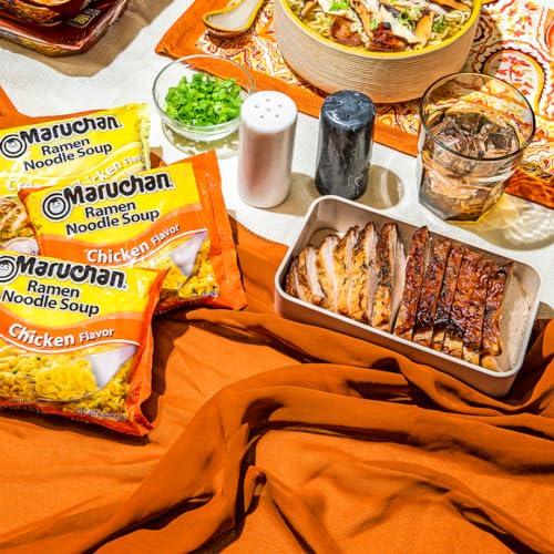 Maruchan Maruchan Ramen Chicken, Instant Ramen Noodles, Ready to Eat Meals, 3 Oz, 24 Count