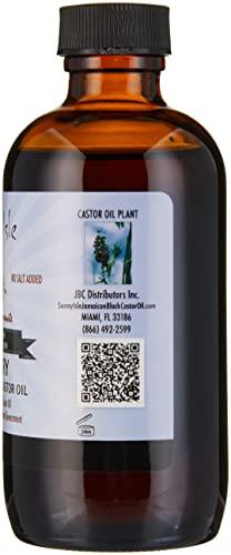 Sunny Isle Sunny Isle Rosemary Jamaican Black Castor Oil 4oz | Hair Growth Treatment | For Scalp & Acne-Prone Skin | Hot Oil Application