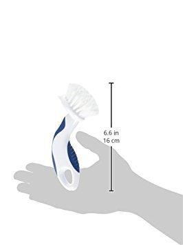 Scotch-Brite Scotch-Brite Little Handy Scrubber Brush, 6 Dish Brushes, Dish Brush with Long Lasting Bristles, Crevice Cleaning Brush, Nail Brush for Cleaning Fingernails