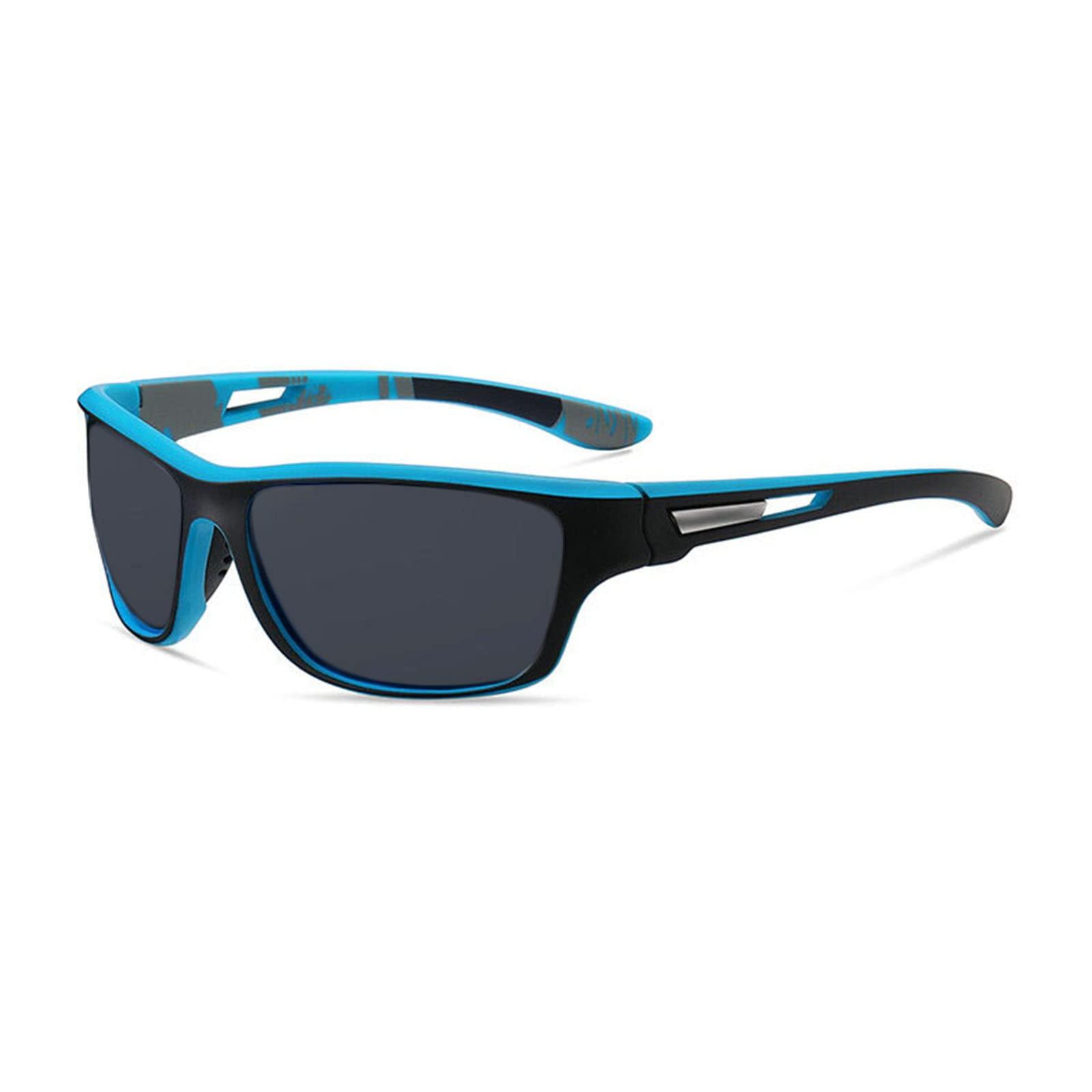 willochra willochra Wrap Around Polarized Reading Sun Glasses For Women Men Full Lens Presbyopia Sports Cycling Driving Sunglasses Reader (blue, 2.0, multiplier_x)