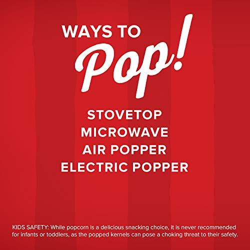 Orville Redenbacher's Orville Redenbachers Original Gourmet Yellow Popcorn Kernels, 45 Ounce, Pack of 6