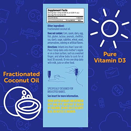 Ddrops D Drops Baby Liquid Vitamin D (90 Drops)
