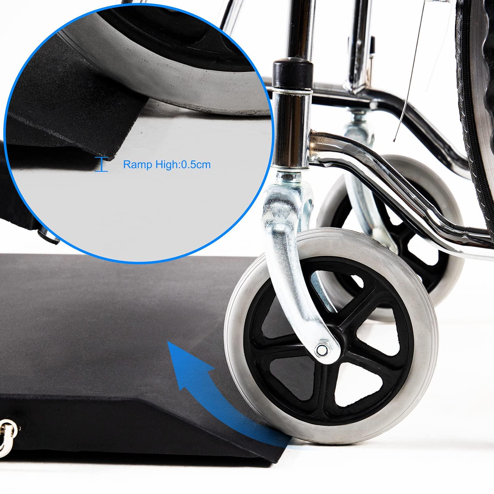 jwniuind Wheelchair Scale for home use 700x0.2b Digital Medical Scale with Dual Ramp