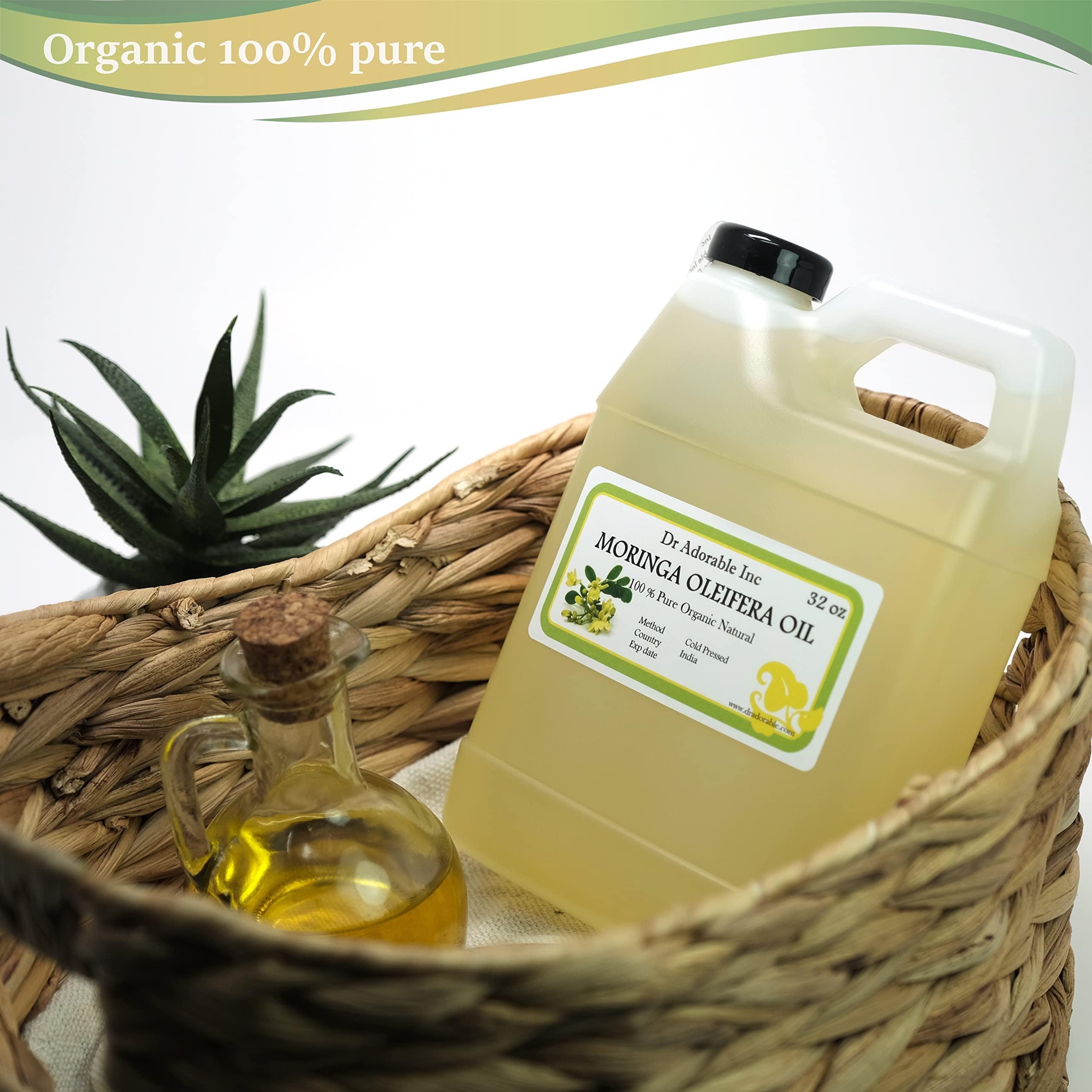 Dr Adorable Dr Adorable - 32 oz - Moringa Oleifera Oil - 100% Pure Organic Natural Cold Pressed