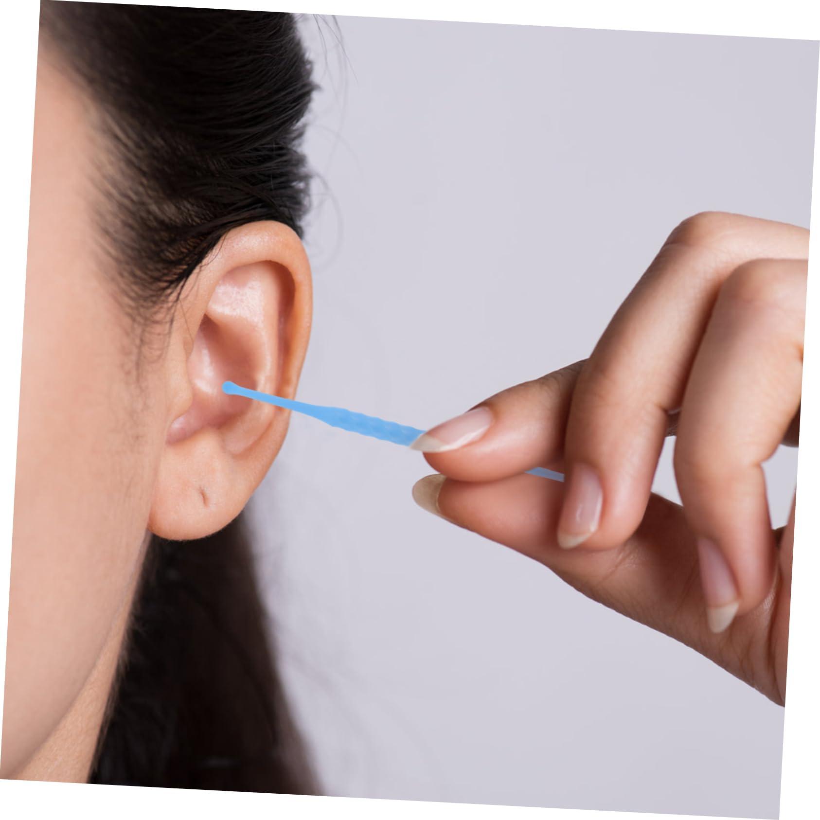 DOITOOL 30pcs Ear Pick Plastic Ear Cleaner Ear Stick Ear Wax Picker Ear Cleaning Kit Earwax Removal Picks Nose Piercing Kit Ear Brush Electric Tool Plastic Earpick Baby Portable Metal