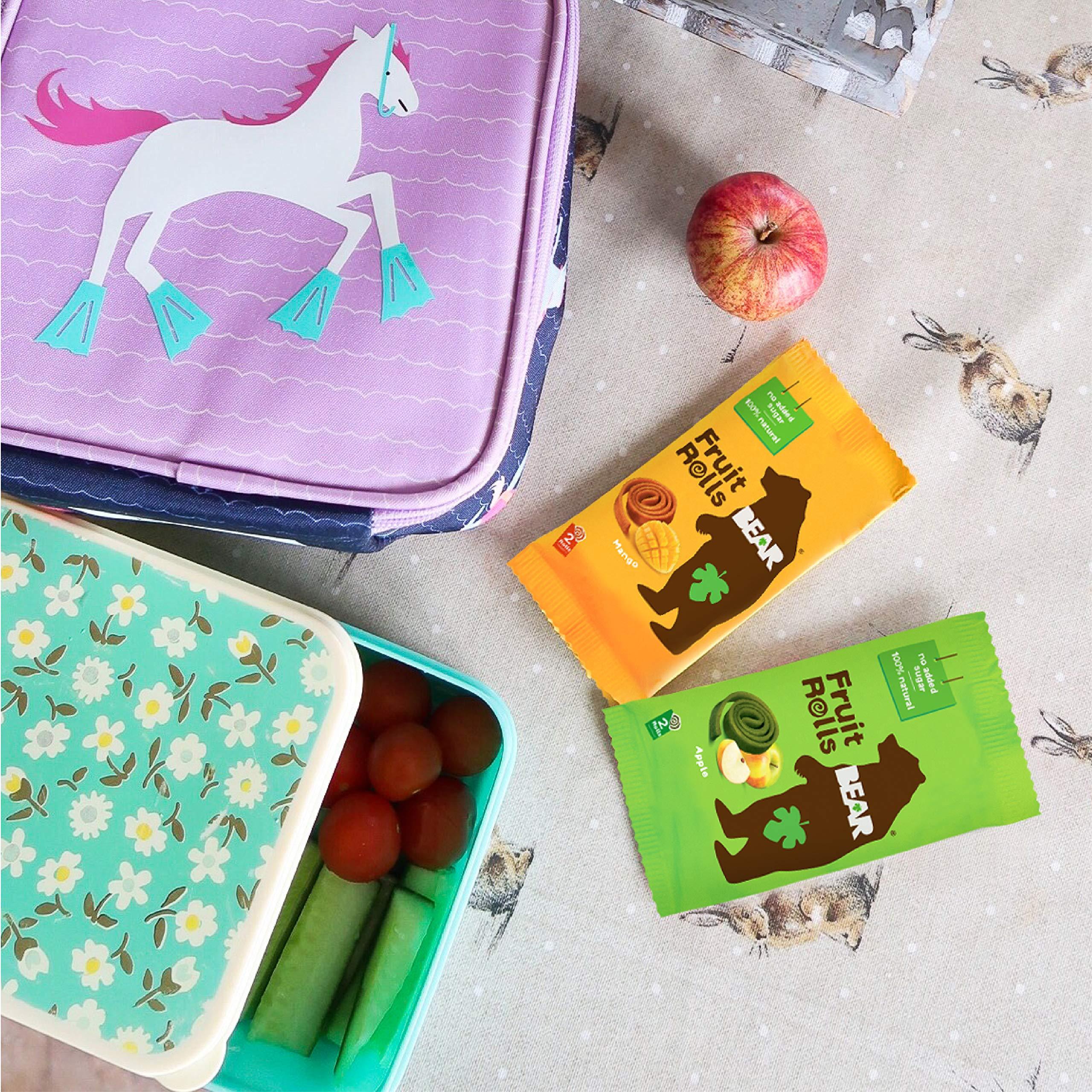 BEAR BEAR Real Fruit Yoyos, Mango, No Added Sugar, All Natural, Non GMO, Gluten Free, Vegan, Healthy On-The-Go Snack For Kids & Adults, 0.7 oz (Pack of 30)