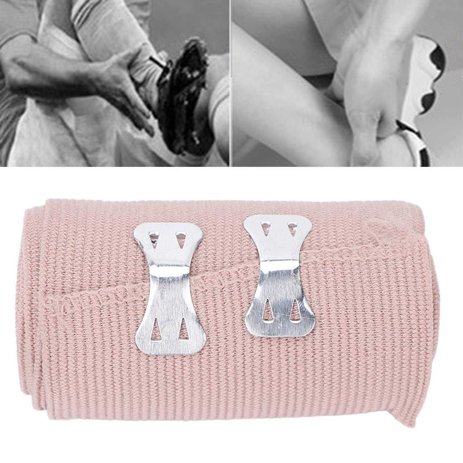 01 02 015 Elastic Bandage Wrap, Stable Reliable Bandage Wrap Long Lasting Effect for Elbows for Ankles for Wrists