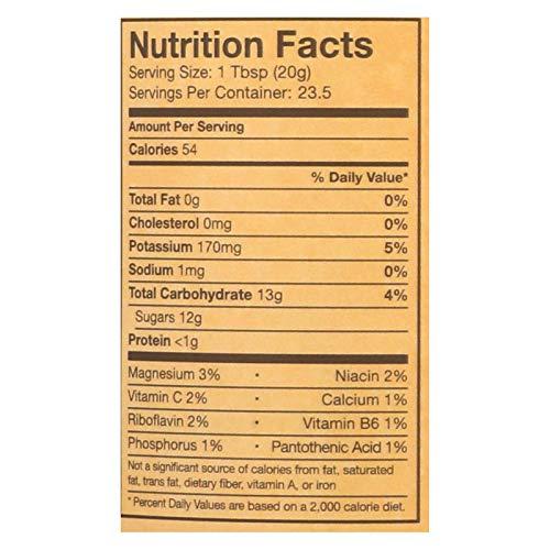 D'vash Organics D'VASH ORGANICS, DATE NECTAR, OG2, Pack of 12, Size 16.6 OZ - No Artificial Ingredients Gluten Free GMO Free Vegan 95%+ Organic12