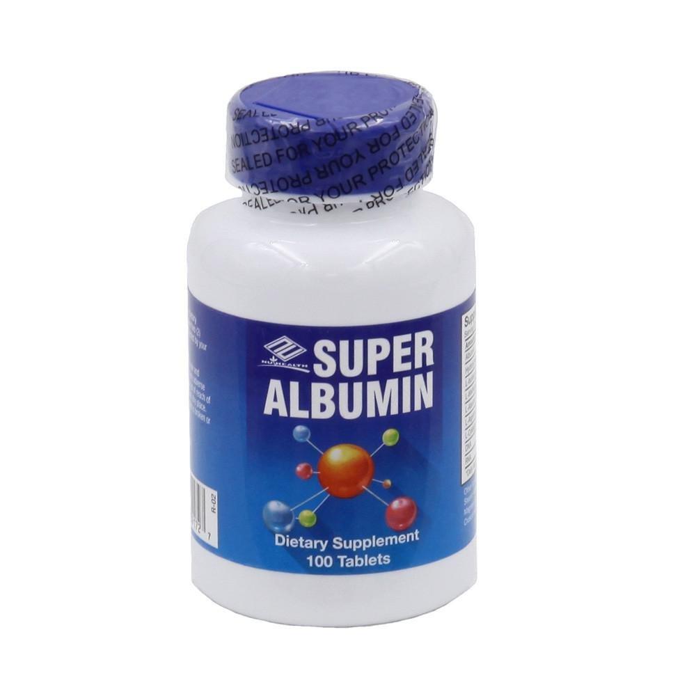 Nu-Health Nuhealth Super Albumin (100 Tablets)