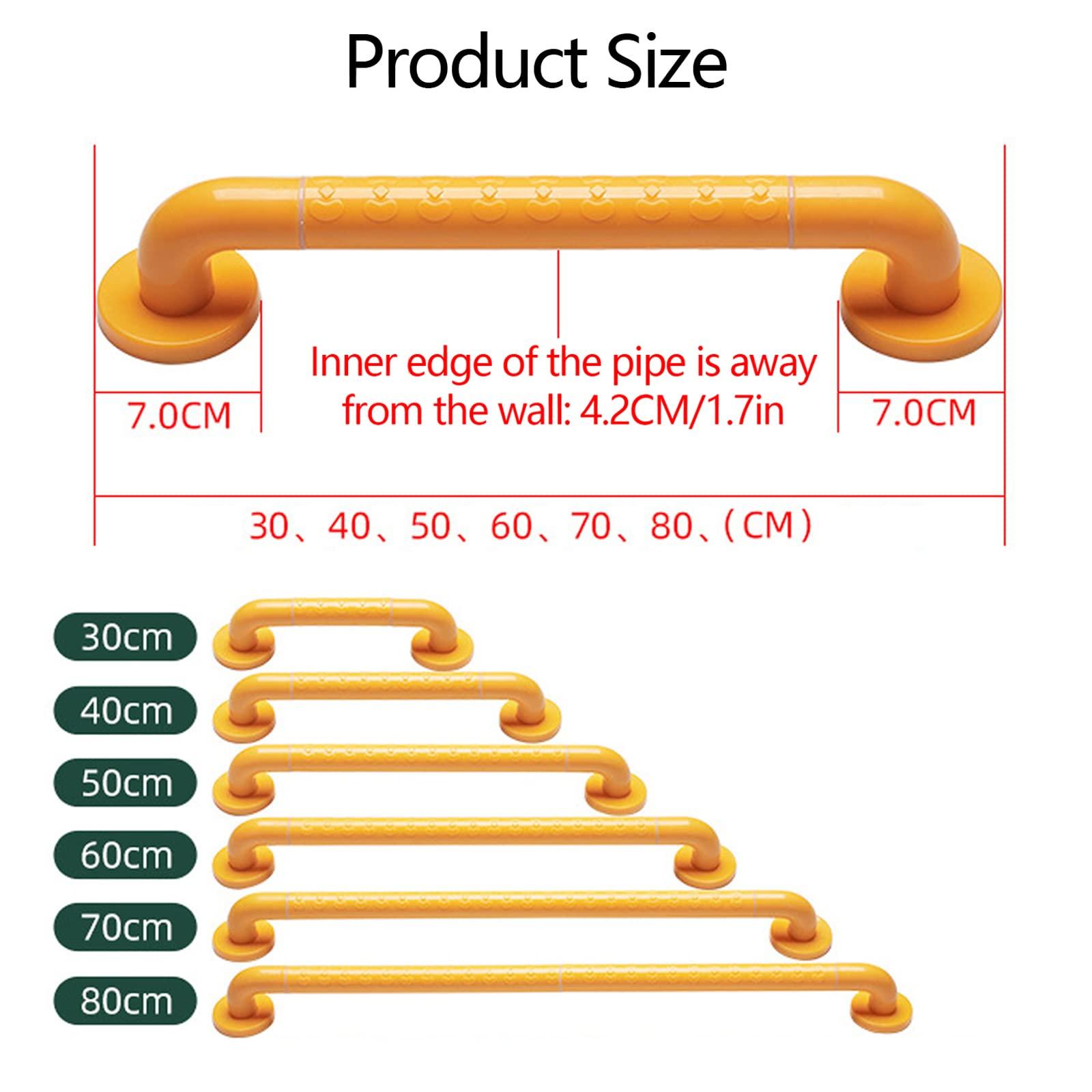 TERPCO Handrails Disabled Grab Rails,Shower Grab Bar Elderly, Anti Slip Bathroom Grip Handle, Wall Mount Safety Grab Bar, Toilet Hand Rail for Disabled, Hand
