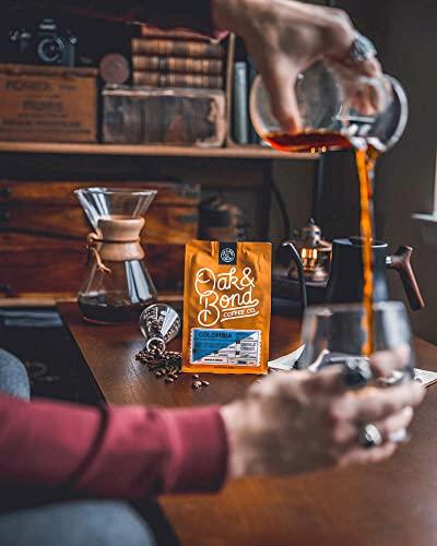 OAK & BOND Oak & Bond Coffee Co. Colombia Single Origin Coffee, Medium Roast, 100% Arabica, Whole Bean -12 oz. Bag
