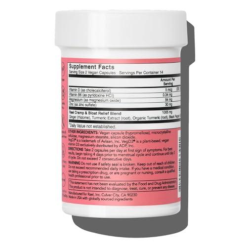 Rael Rael Bundle - Disposable Underwear (Size S-M, 10 Count) & PMS Supplement for Women (28 Capsules)