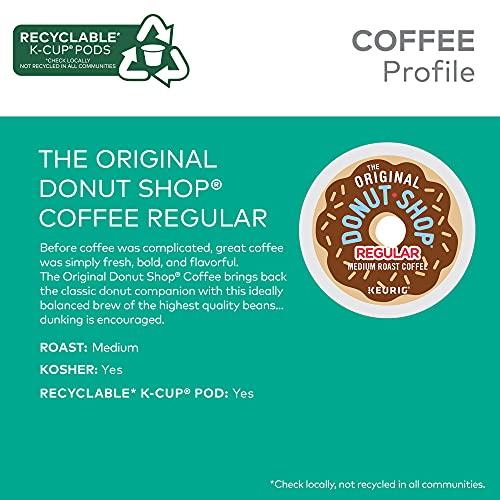 The Original Donut Shop The Original Donut Shop Regular Keurig Single-Serve K-Cup Pods, Medium Roast Coffee, 12 Count