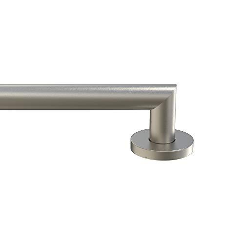Plumb Pak Keeney GB2024-24BN Deco Grab Bar 1.25 Dia x 24 In., Brushed Nickel