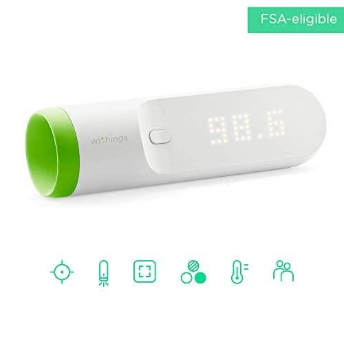 Withings Withings Thermo  smart Temporal Thermometer, FSA-Eligible, Suitable for Baby, Infant, Toddler & Adults