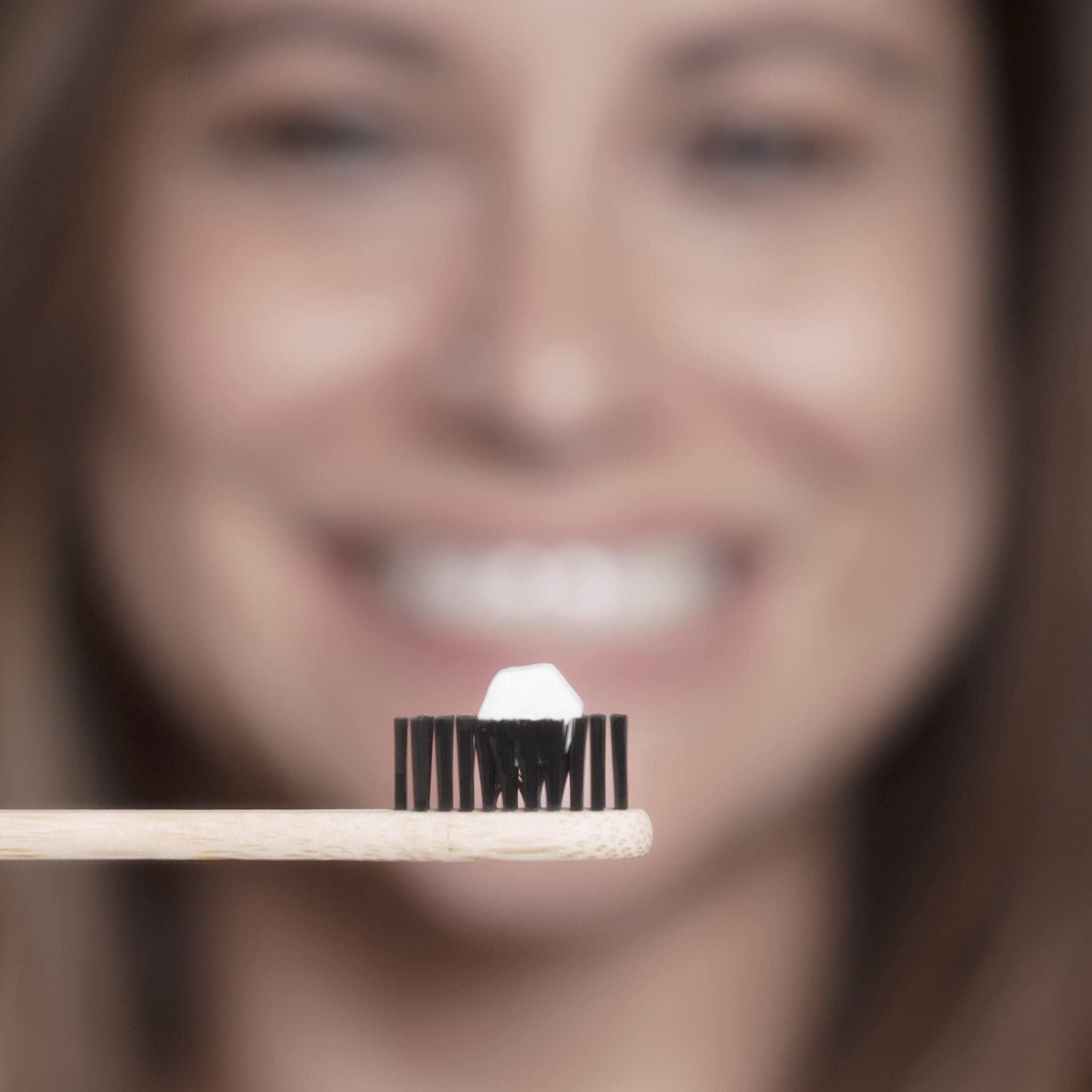 SuperBee Wax Wraps SuperBee Dentos Toothpaste Tablets, 14 Toothpaste Tabs, Fluoride Free & Eco Friendly, Travel Mouthwash Tablets, Sensitive Toothpaste Bites Kids Adults, Chewable Toothpaste Tablet, Spearmint