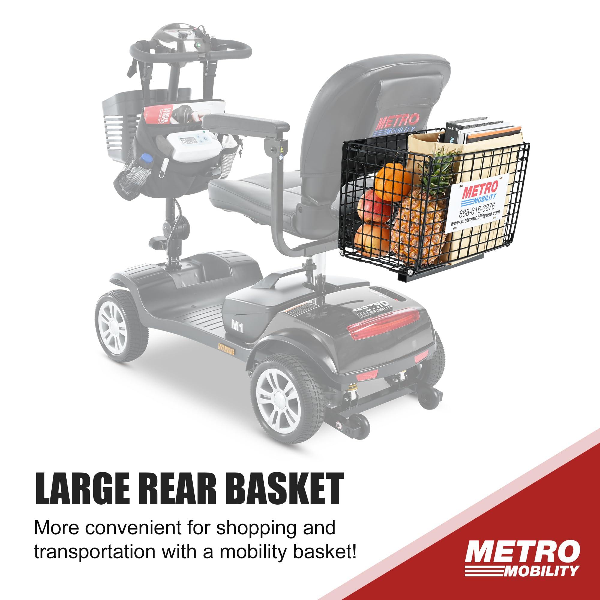 MWrouqfur Folding Mobility Scooter for Seniors 4 Wheel Scooter for Adults Electric Medical Scooter Compact for Foldable in Boot Trunk for Traveling with Seniors (Green)