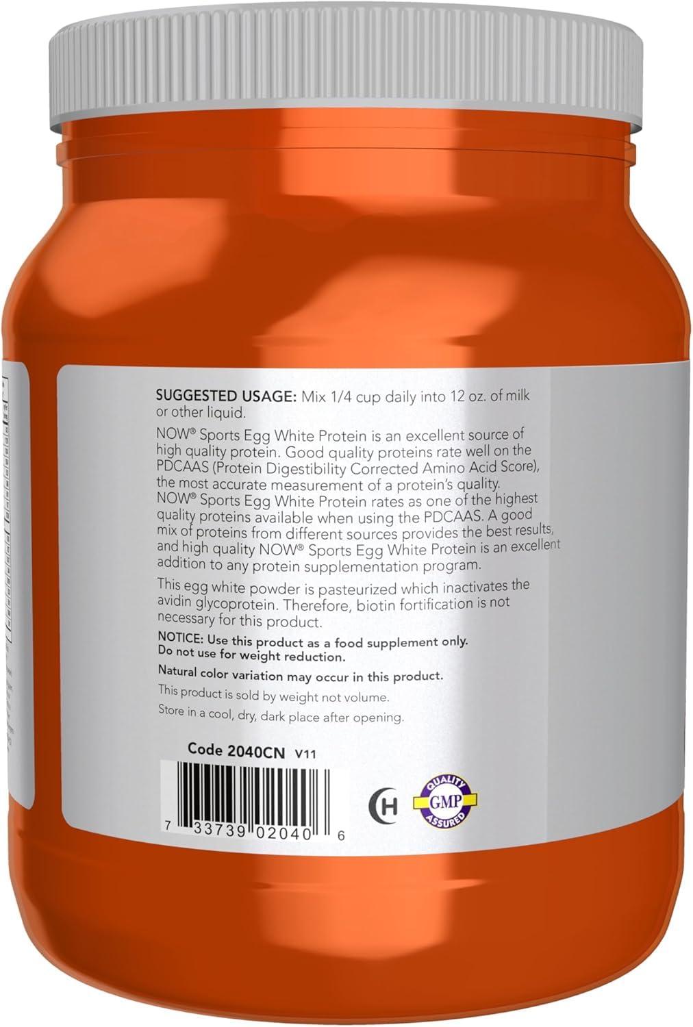 Now Foods Now Foods Egg White Protein Powder, 544 GR