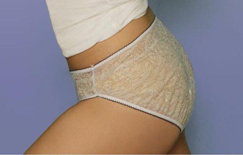 PantiePads Period Panties with Pad 12 Pack Disposable Menstrual Underwear by PantiePads