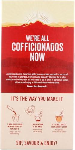 Kenco Kenco Latte Instant Coffee Sachets 8x16.3g (Pack of 5, Total 40 Sachets, 652g)