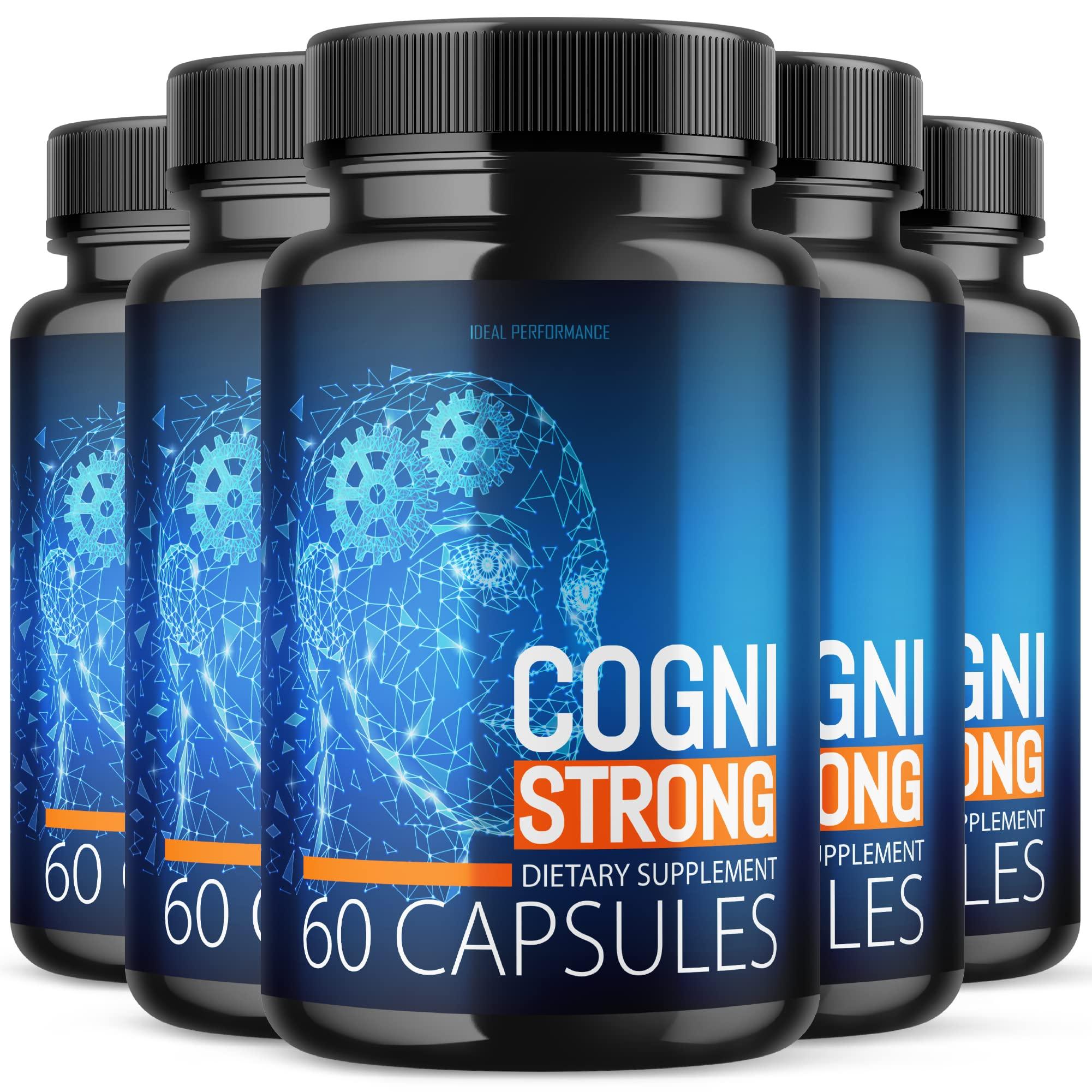 IDEAL PERFORMANCE IDEAL PERFORMANCE (5 Pack) Cognistrong Supplements Cogni Strong (300 Capsules)