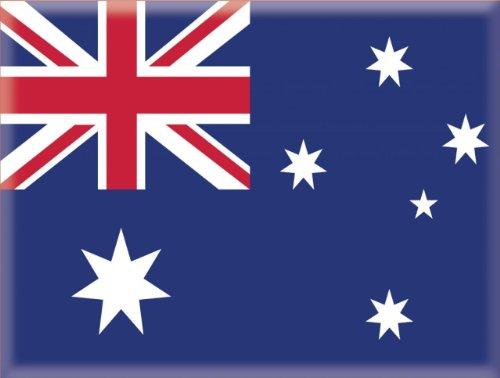 Quantumchaos Media 1/4 Sheet ~ Australian Flag ~ Edible Cake/Cupcake Topper!!!