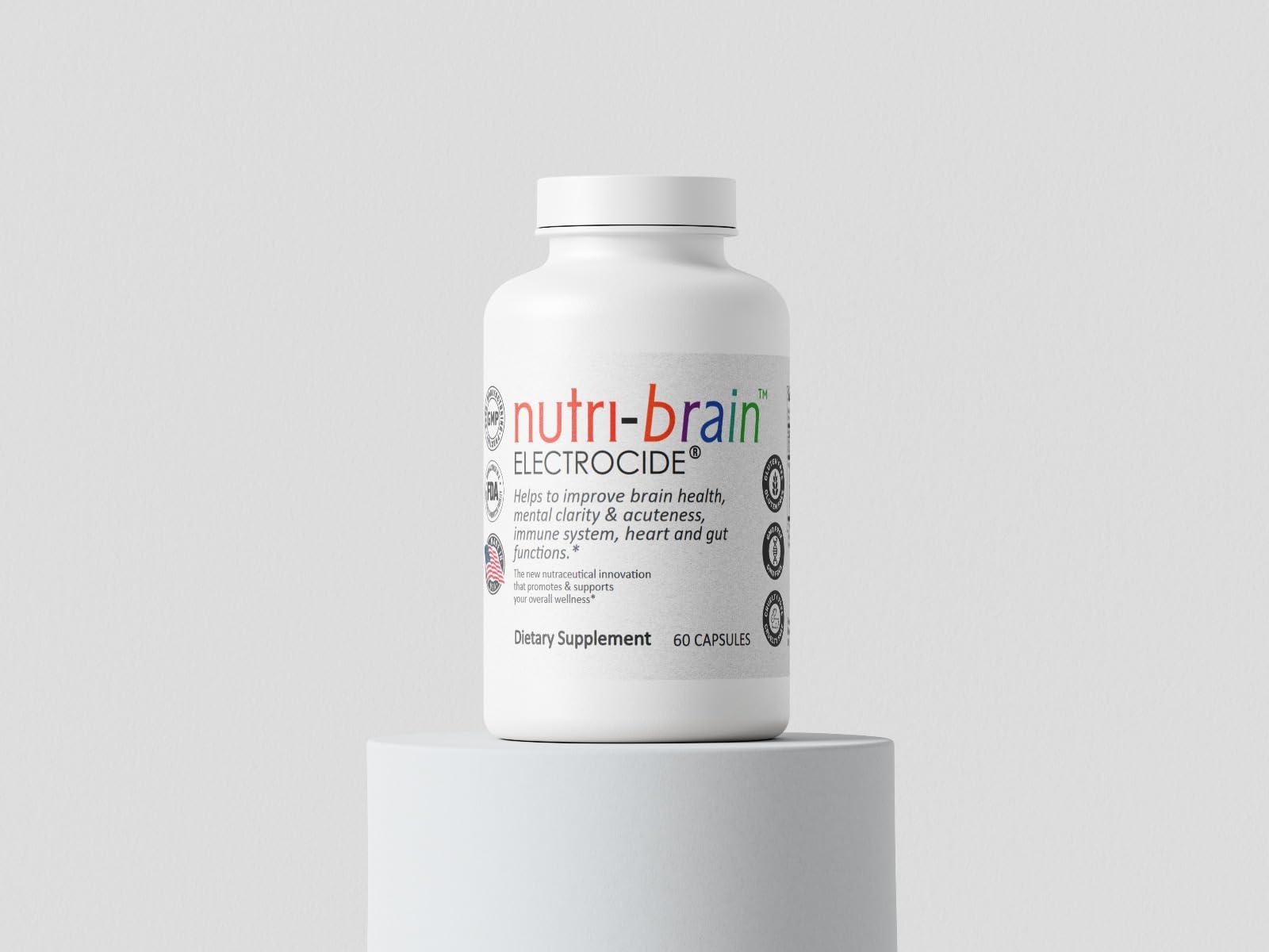 nutri-brain nutri-brain | Memory Boosting | Productivity & Focus | Brain Health | Mental Clarity | Electrocide |