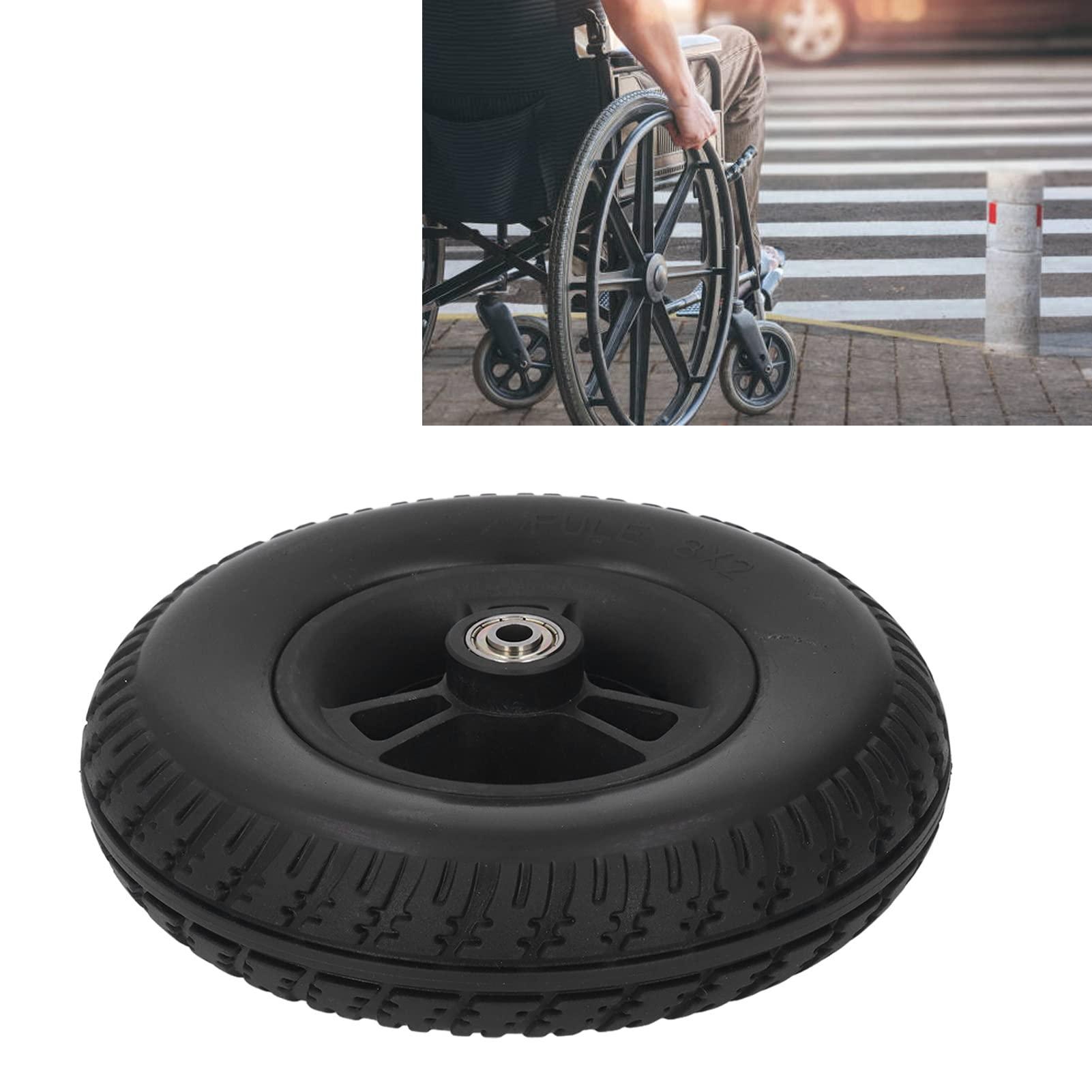 Atyhao Wheelchair Tire Wheelchair Wheels Wheels Pu Polyurethane 8In Inches Tire Wheel Tire Tire Tires Wheels