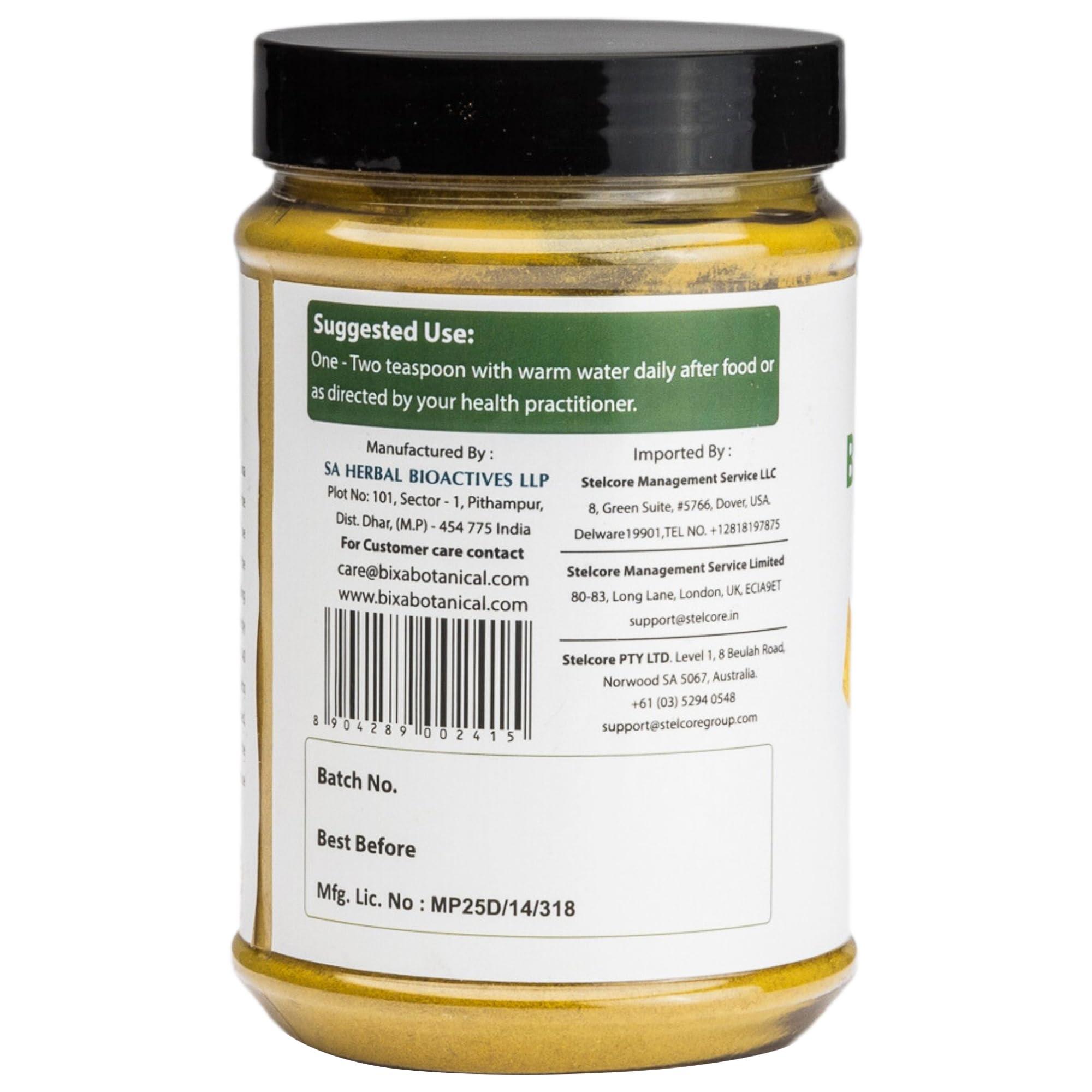 bixa BOTANICAL BixaBotanical Berberry Root Powder | Berberis Aristata/Daruharidra | 200 Grams / 7 OZ | Ayurvedic Herbal Supplement | Gluten Free, Non-GMO, Steam Treated, Vegan, 100% Pure.
