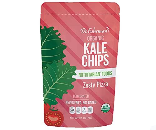 Dr. Fuhrman Organic Kale Chips - Zesty Pizza (3 Pack)