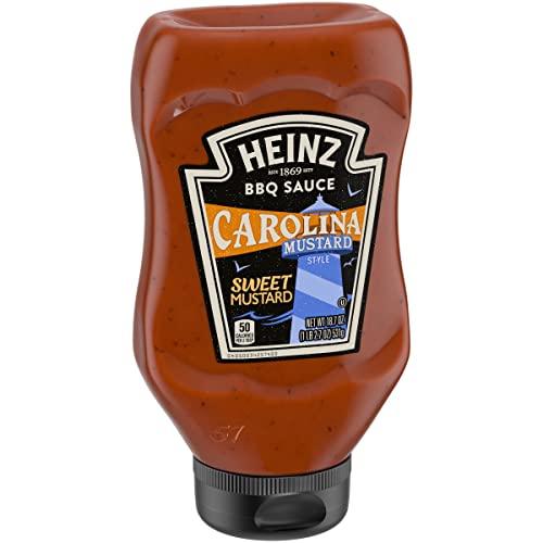 Heinz Heinz Carolina Mustard Style BBQ Sauce (18.7 oz Bottles, Pack of 6)