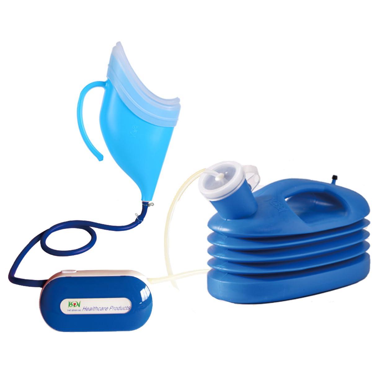 Merichealy Merichealy Urinary Incontinence Smart DeviceReusable, Portable, Fully Automatic, Intelligent Urine Trap with a Silicone Urine Collector and a Smart Host (Mixed-Gender Handheld)
