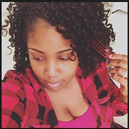 Weave Scratcher Weave Scratcher, scalp soother, head massage, itchy braids - Stop The Pat! - Red