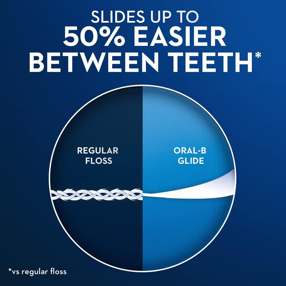 Oral-B Oral-B Glide Cool Mint Deep Clean Floss, 6 Count, Glide Dental Floss