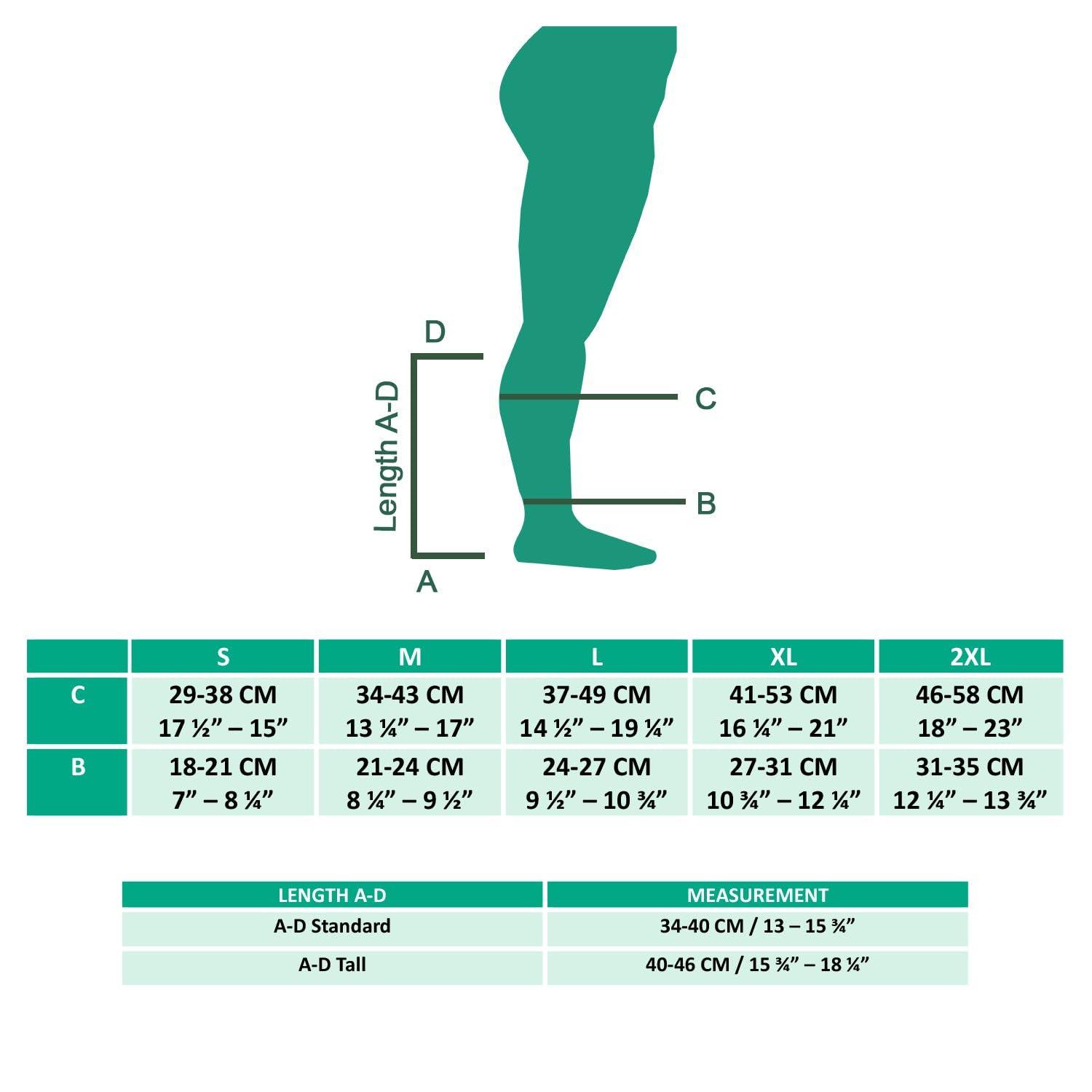 Juzo Juzo Power Comfort 20-30 mmHg Compression Stockings, Ribbed Texture, Knee High, Closed Toe | Compression Socks for Tired, Aching Legs, Moderate Varicosities | Retro White, X-Large